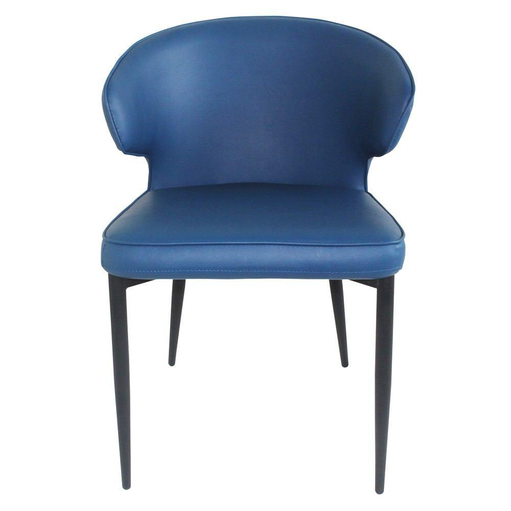 Moe's Home Collection Decca Dining Chair Blue - Set Of 2
