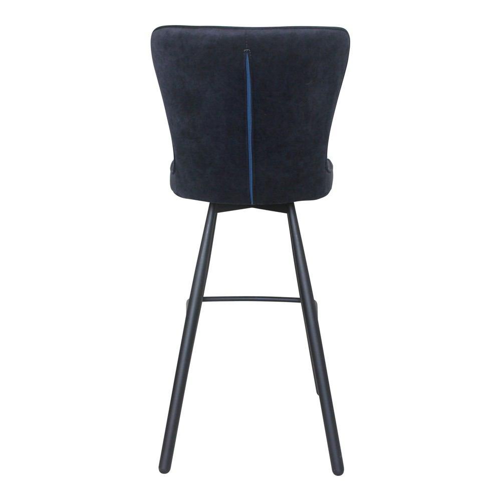 Moe's Home Collection Sonnet Bar Stool Blue