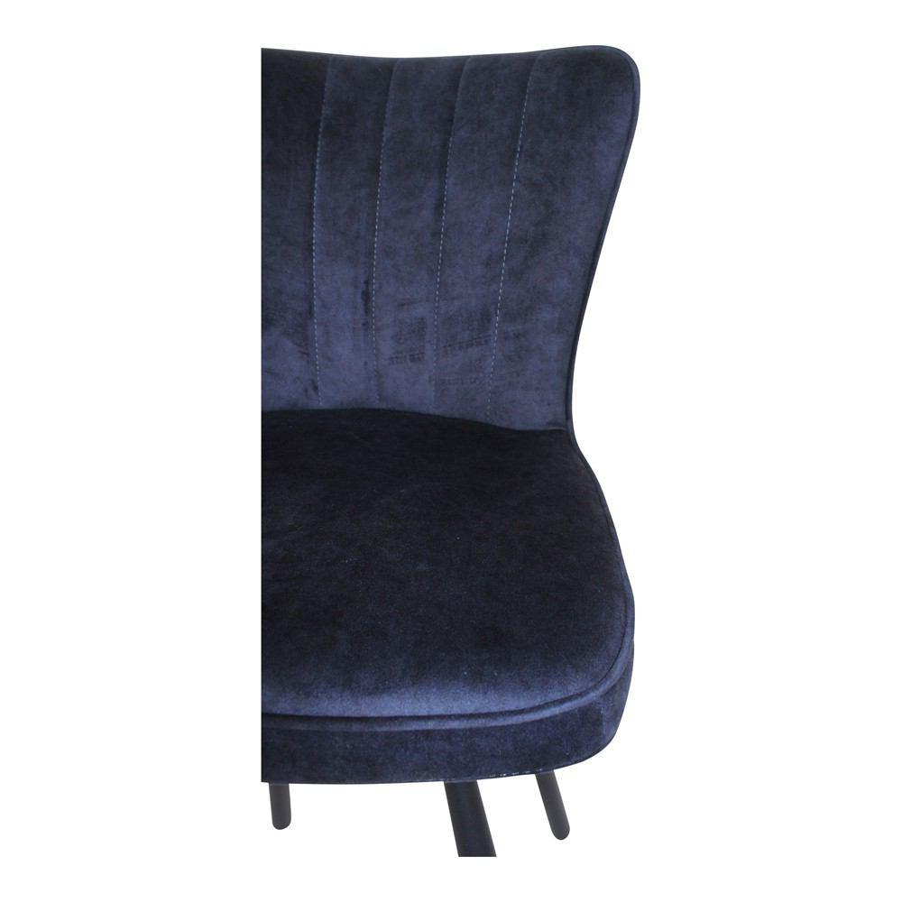 Moe's Home Collection Sonnet Bar Stool Blue