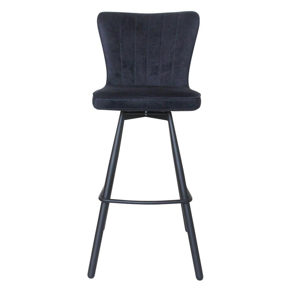 Moe's Home Collection Sonnet Bar Stool Blue