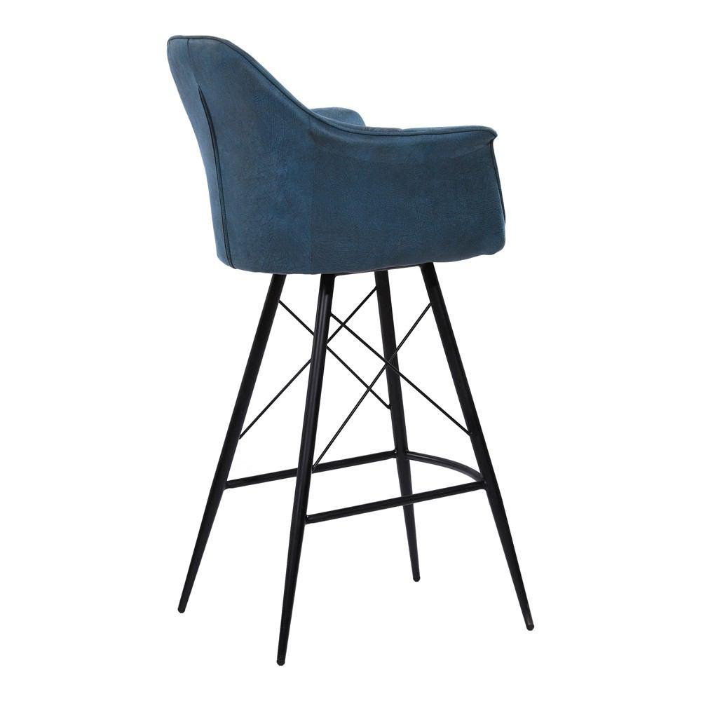 Moe's Home Collection Olivier Counter Stool Blue