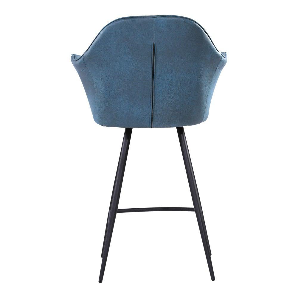 Moe's Home Collection Olivier Counter Stool Blue