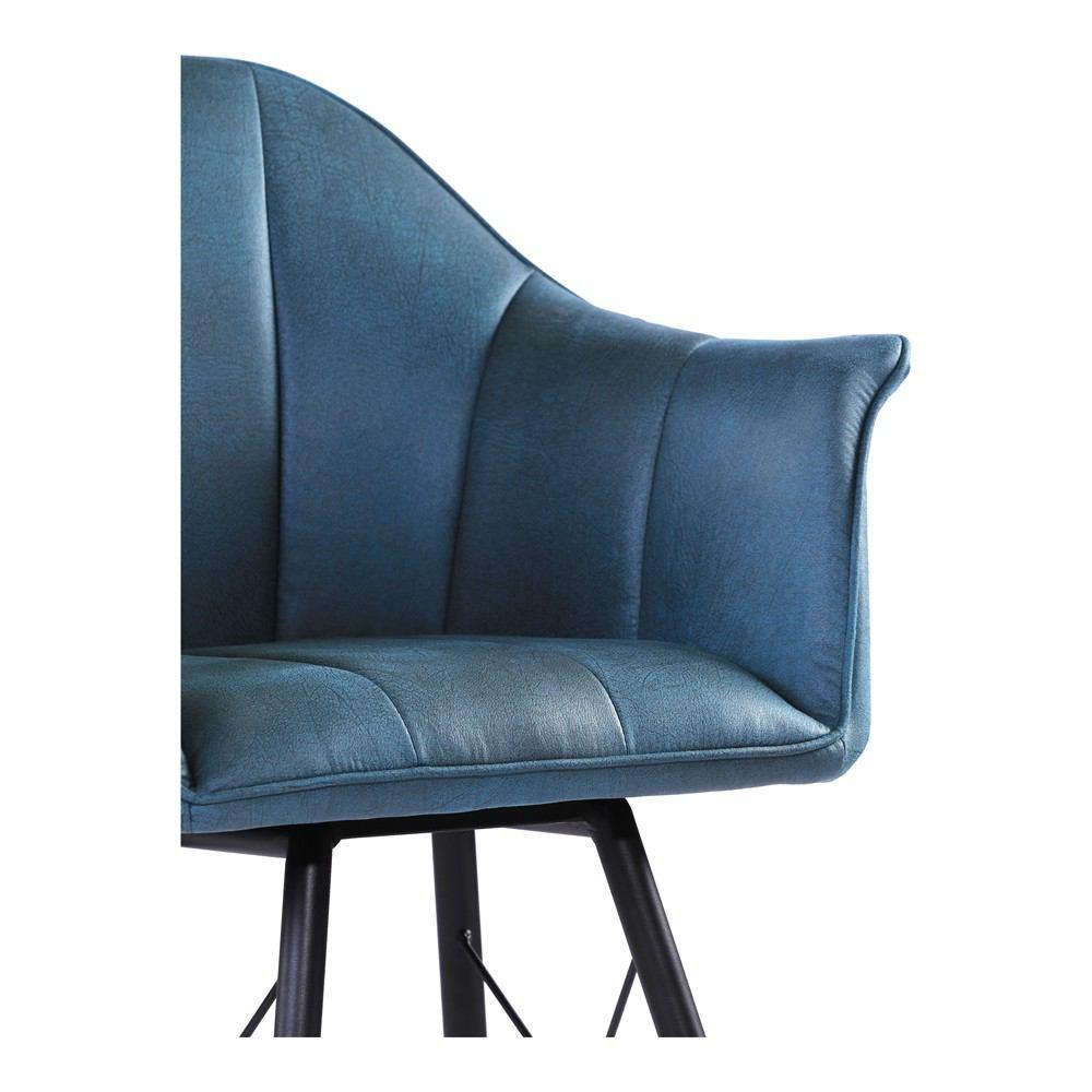 Moe's Home Collection Olivier Counter Stool Blue