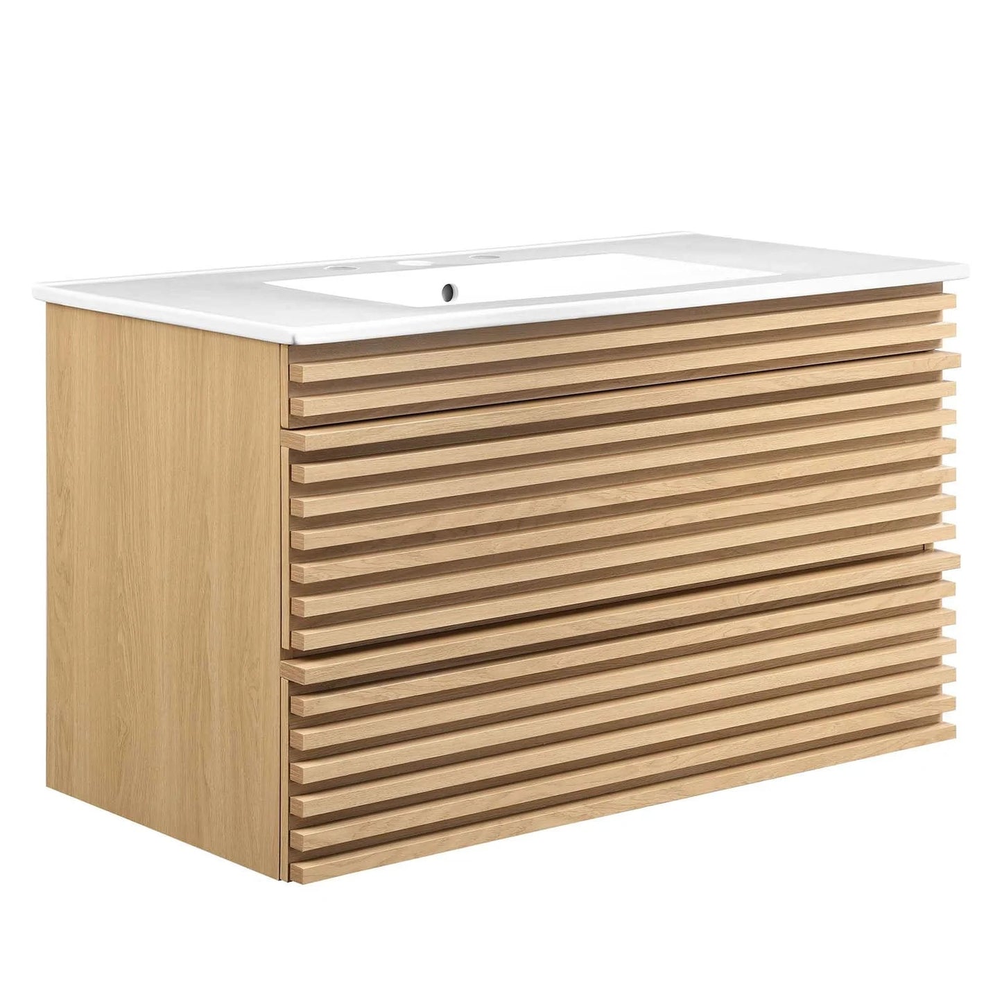 Modway Render 36" Wall-Mount Bathroom Vanity | Bathroom Accessories | Modishstore-13