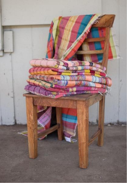 Kalalou Assorted Recycled Cotton Rugs - Set Of 6