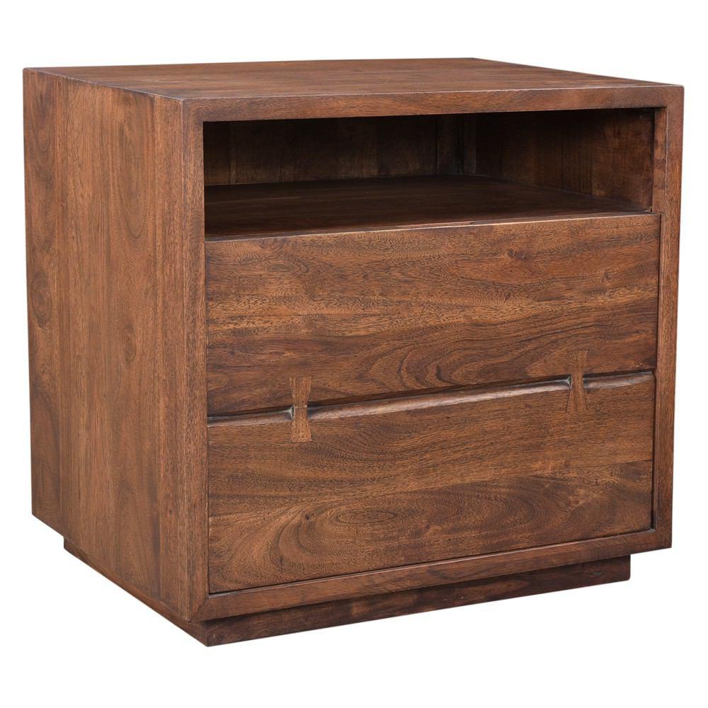 Moe's Home Collection Madagascar 2 Drawer Nightstand