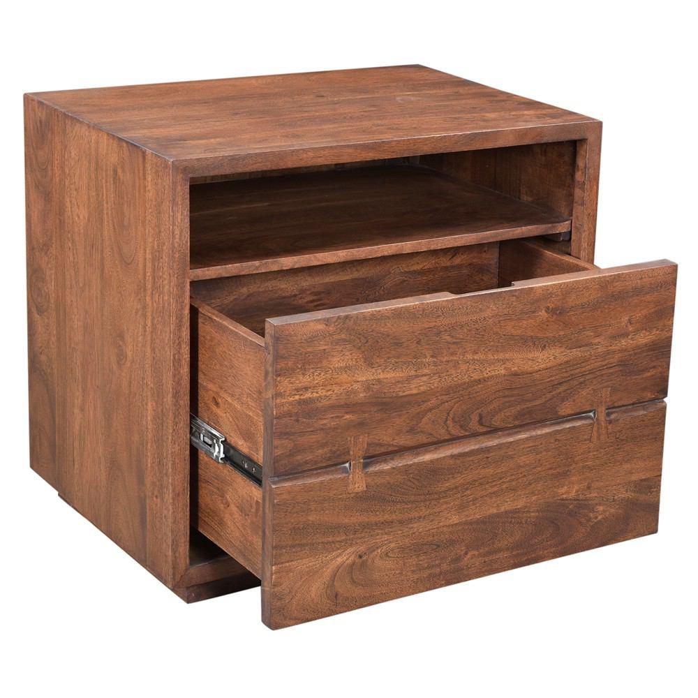 Moe's Home Collection Madagascar 2 Drawer Nightstand