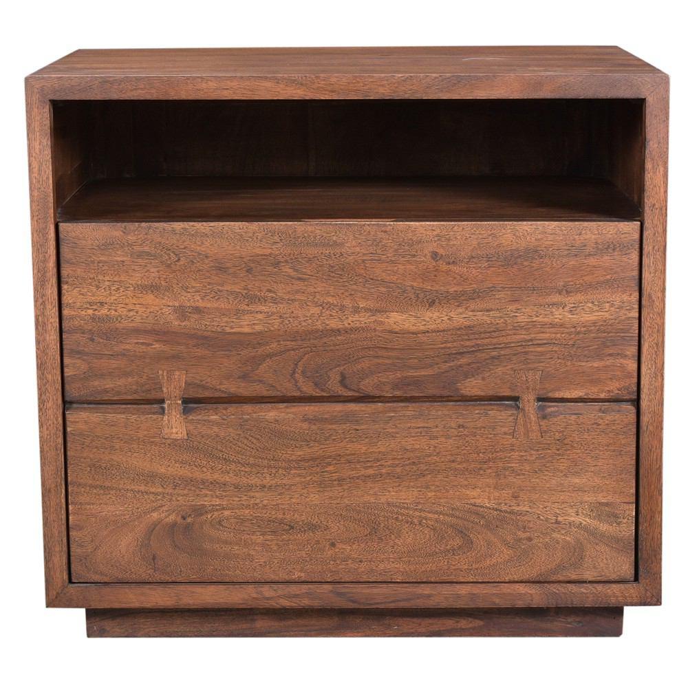 Moe's Home Collection Madagascar 2 Drawer Nightstand