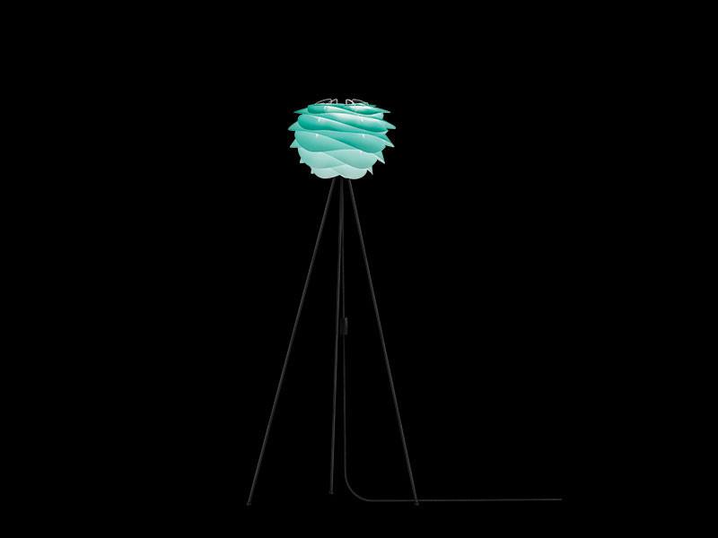 Vita Carmina Mini Turquoise Floor Lamp