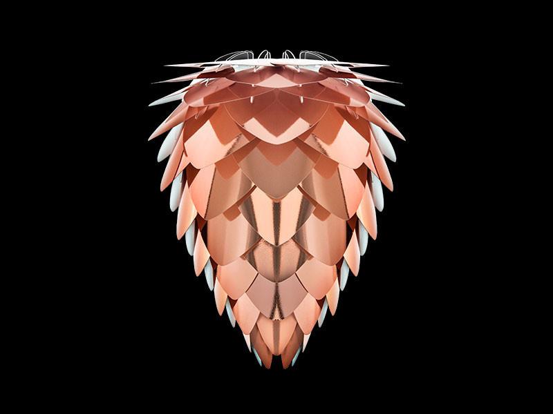 Vita Conia Copper Table Lamp