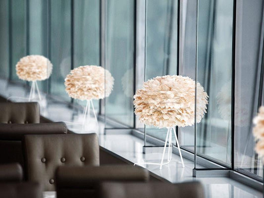 Vita Eos Light Brown Table Lamp