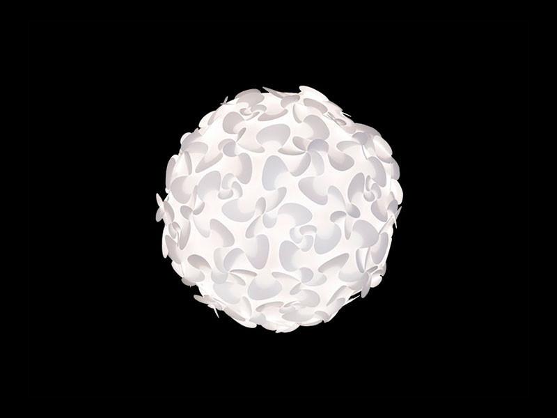 Vita Lora White Floor Lamp