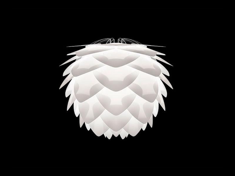 Vita Silvia Mini White Floor Lamp