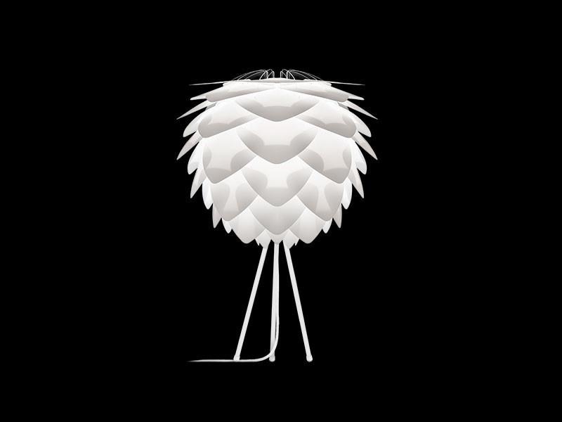 Vita Silvia White Table Lamp