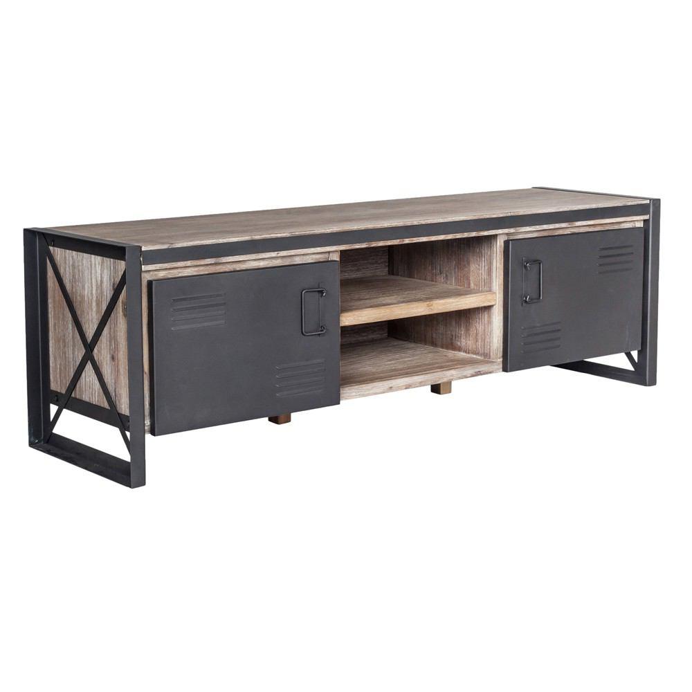 Moe's Home Collection Bronx 2 Door Tv Unit