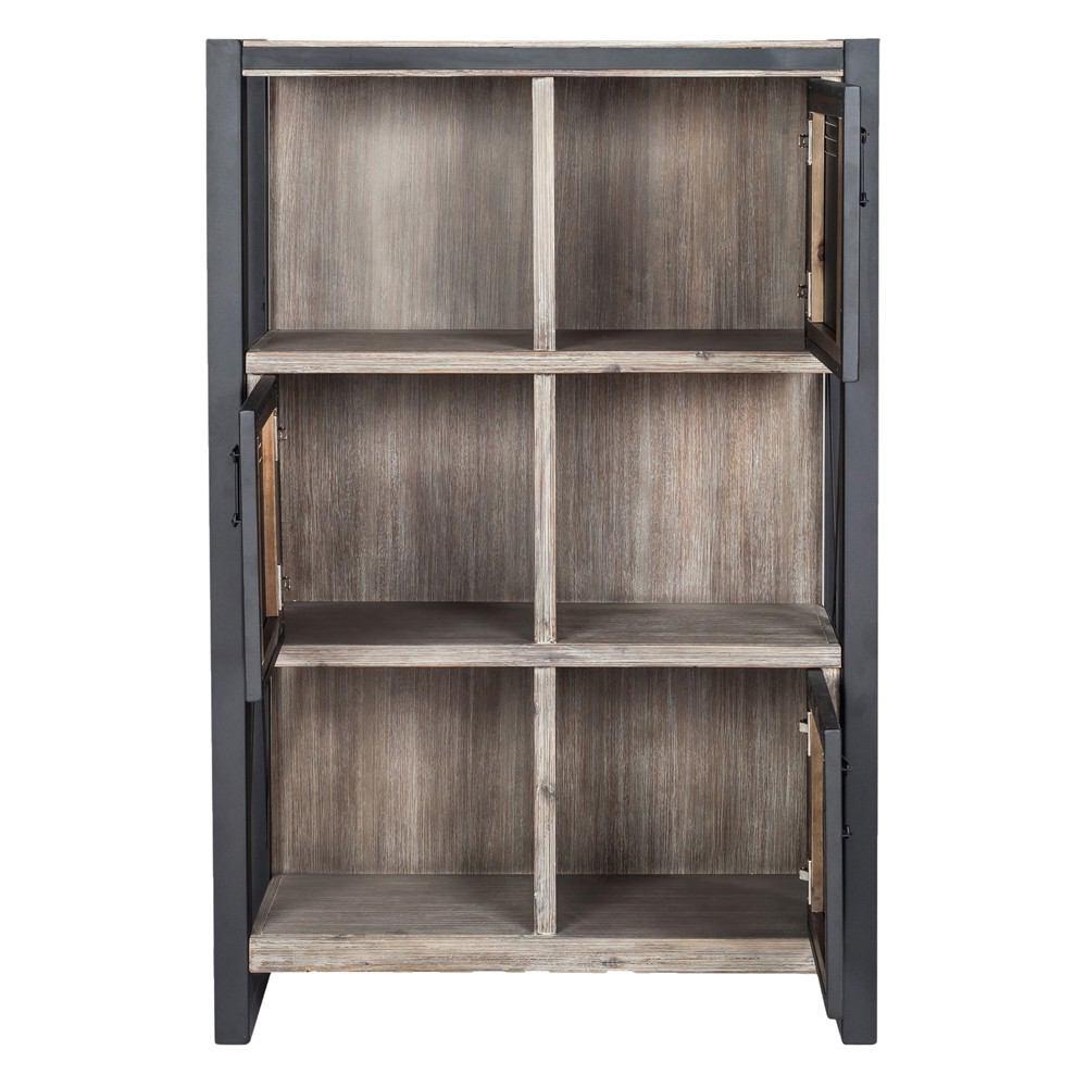 Moe's Home Collection Bronx Bookshelf With Doors