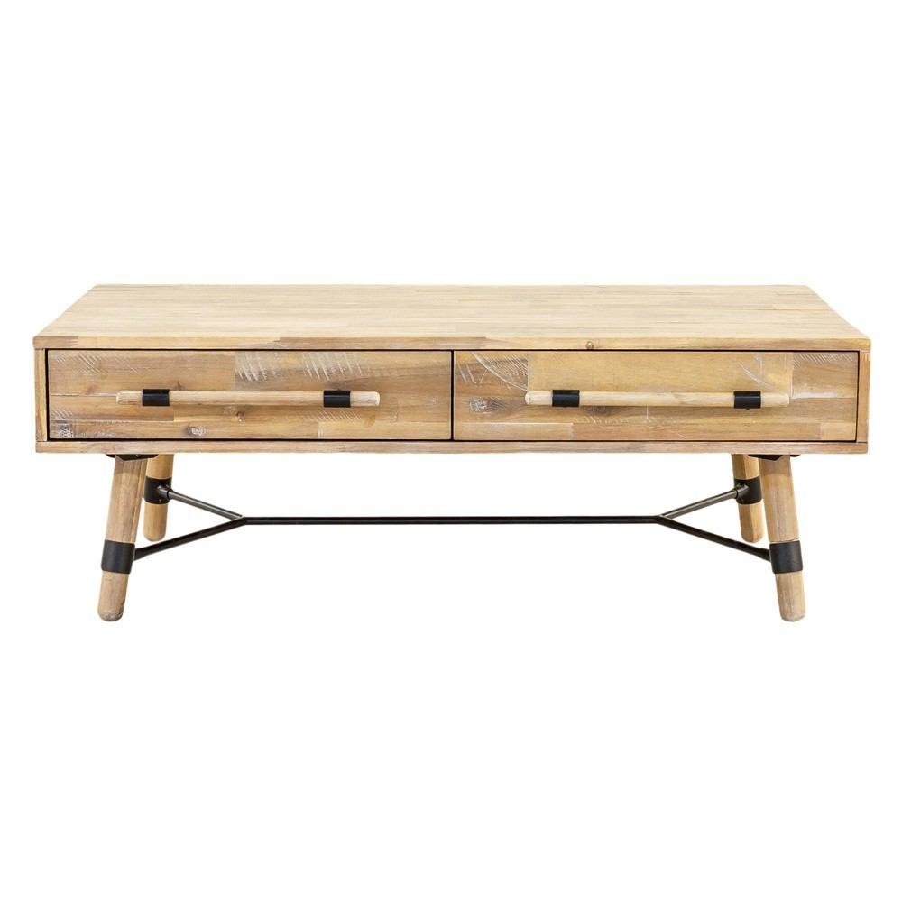 Moe's Home Collection Hudson 2 Drawer Coffee Table