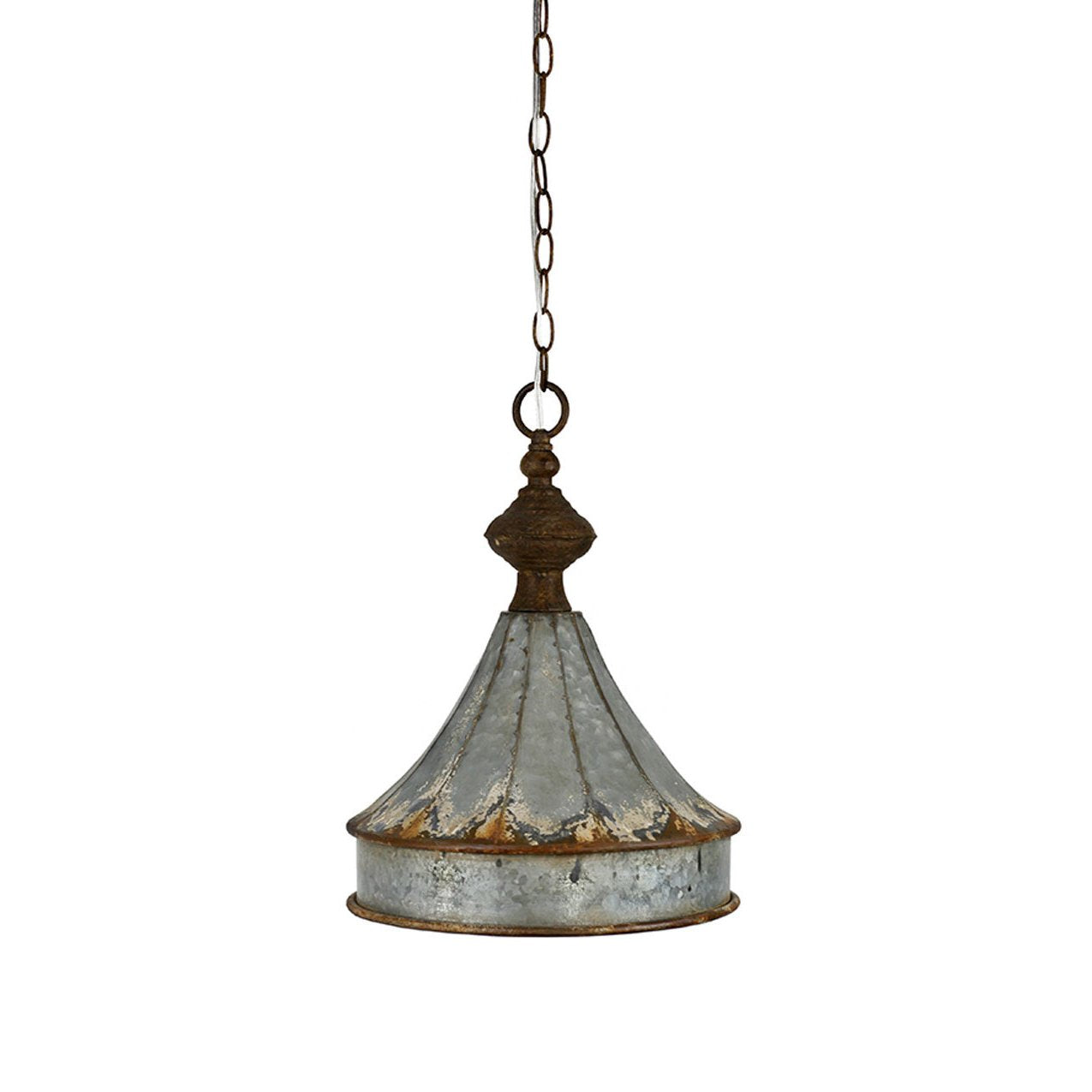 Vagabond Vintage Rustic Zinc Cupola Pendant Lamp