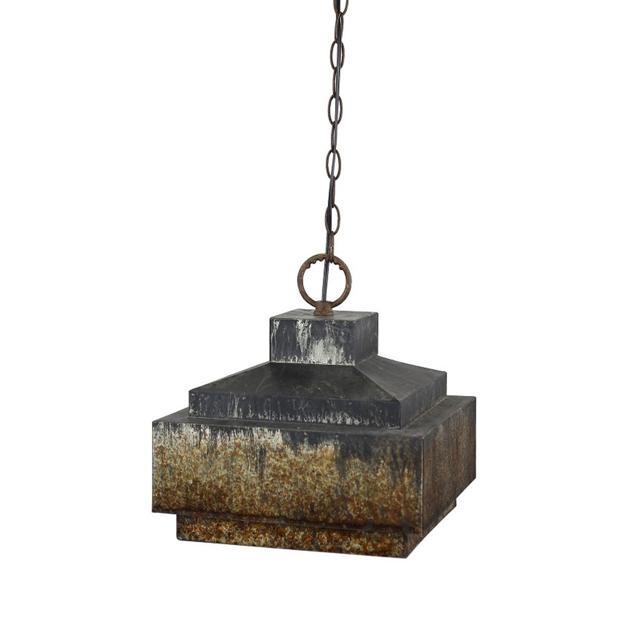 Vagabond Vintage Industrial Pyramid Pendant Lamp