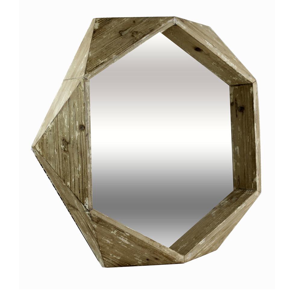 Vagabond Vintage 3D Wooden Quad Mirror