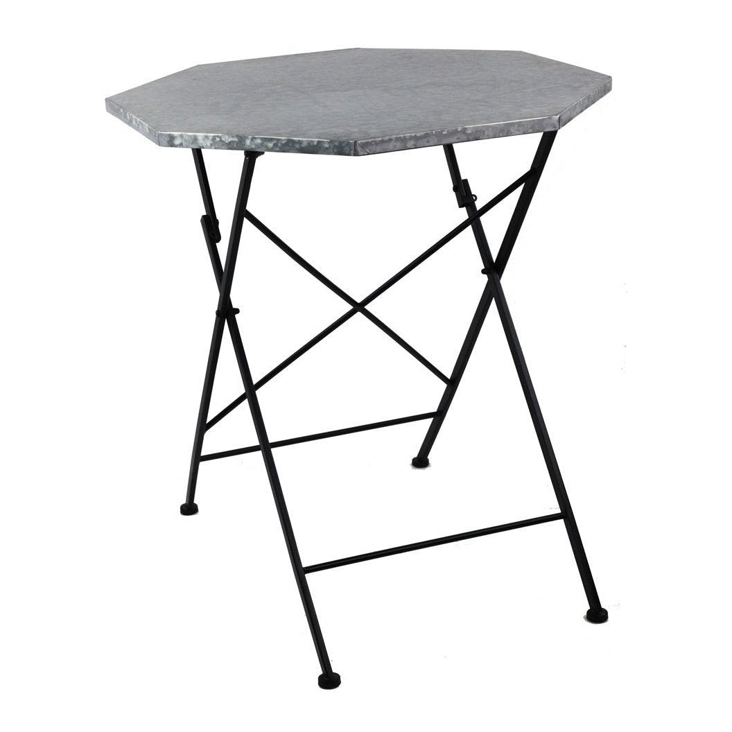 Vagabond Vintage Zinc Hexagonal Folding Table