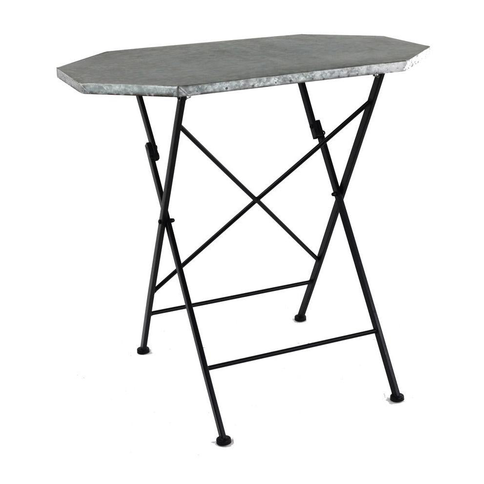 Vagabond Vintage Zinc Rectangular Folding Table