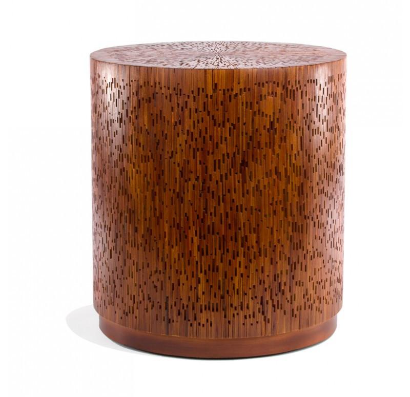 Gold Leaf Design Group Haida Side Round Table