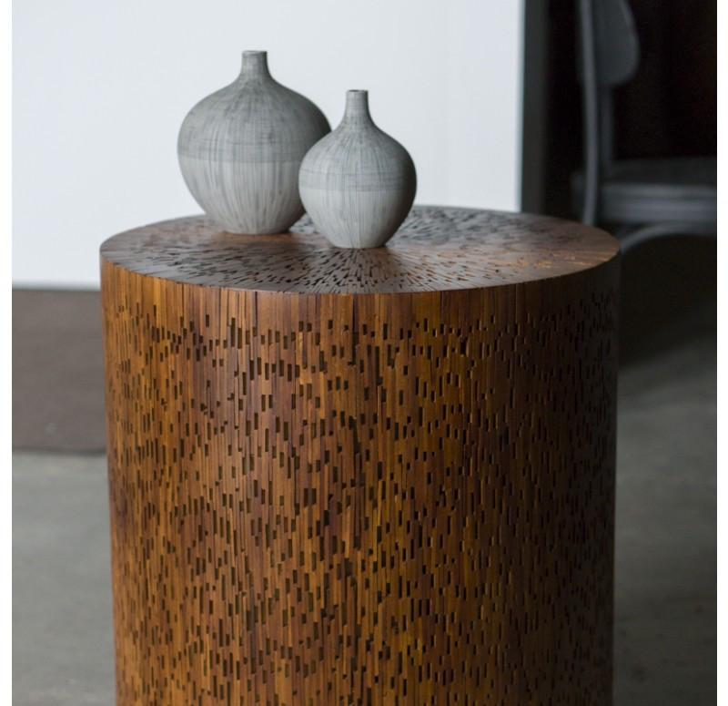 Gold Leaf Design Group Haida Side Round Table