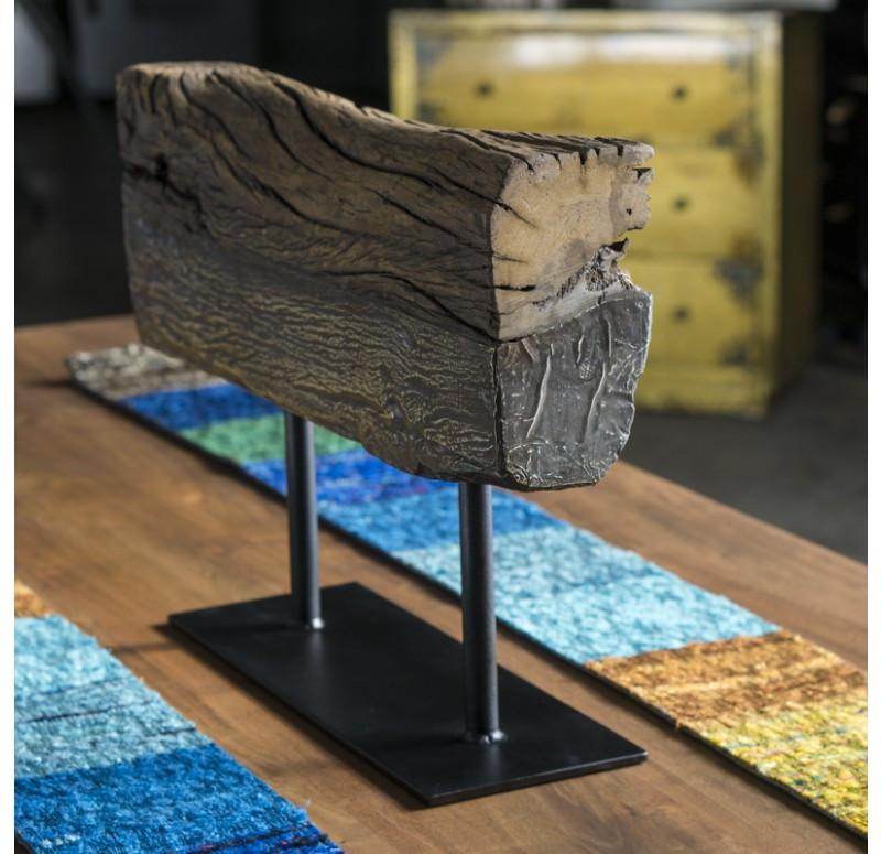 Gold Leaf Design Group Cladded Bronzed Table Sculptures