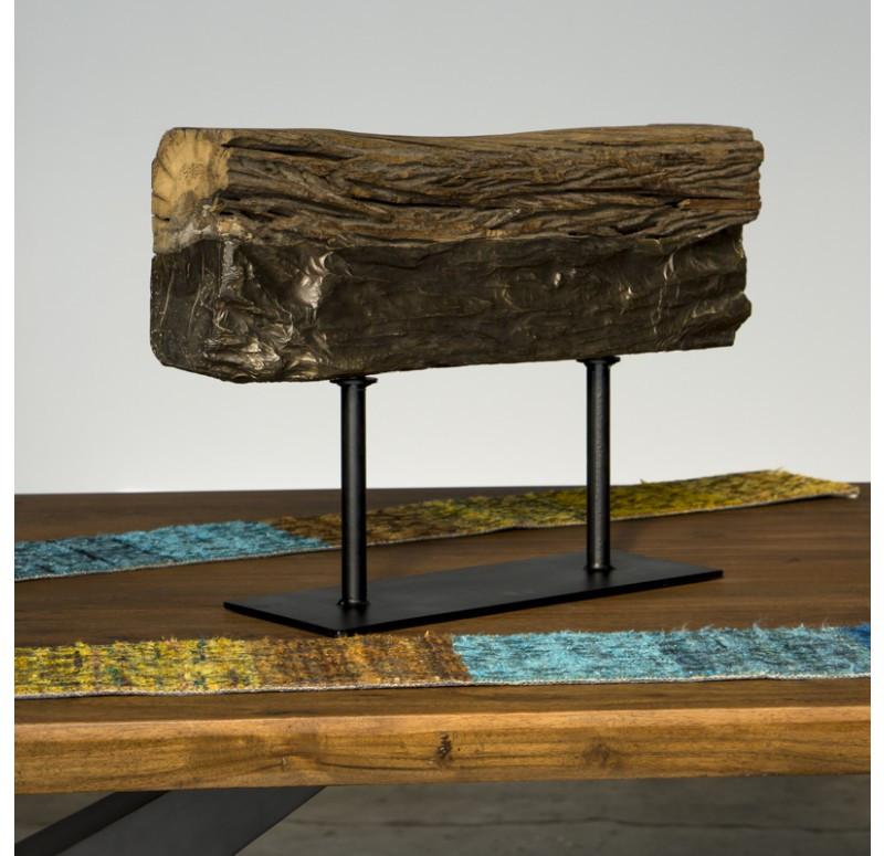 Gold Leaf Design Group Cladded Bronzed Table Sculptures