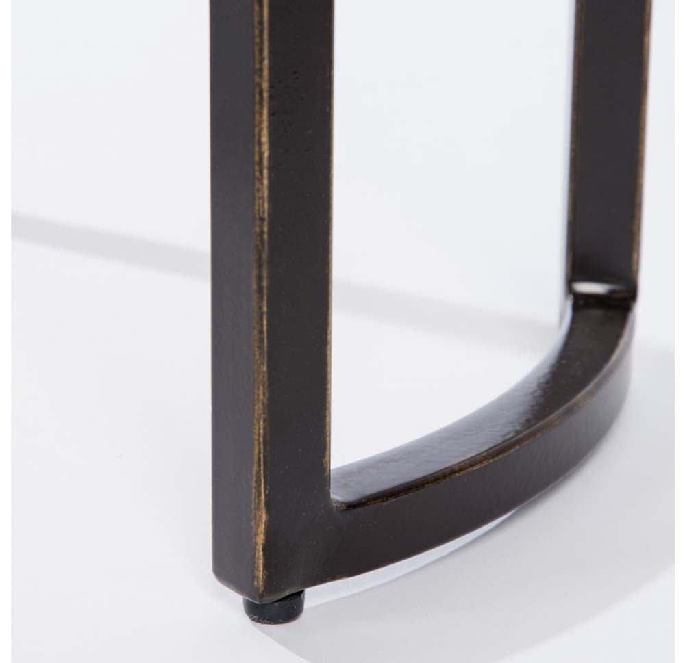 Gold Leaf Design Group Contour Accent Table