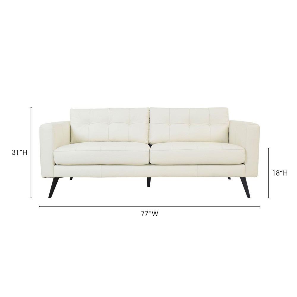 Moe's Home Collection Cortado Leather Sofa