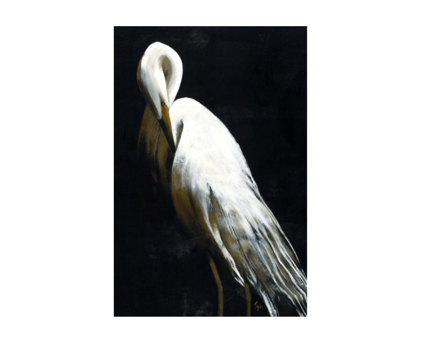 Leftbank Art White Heron III