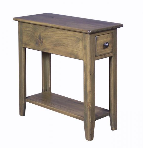 2-Day Designs Wingback Side Table