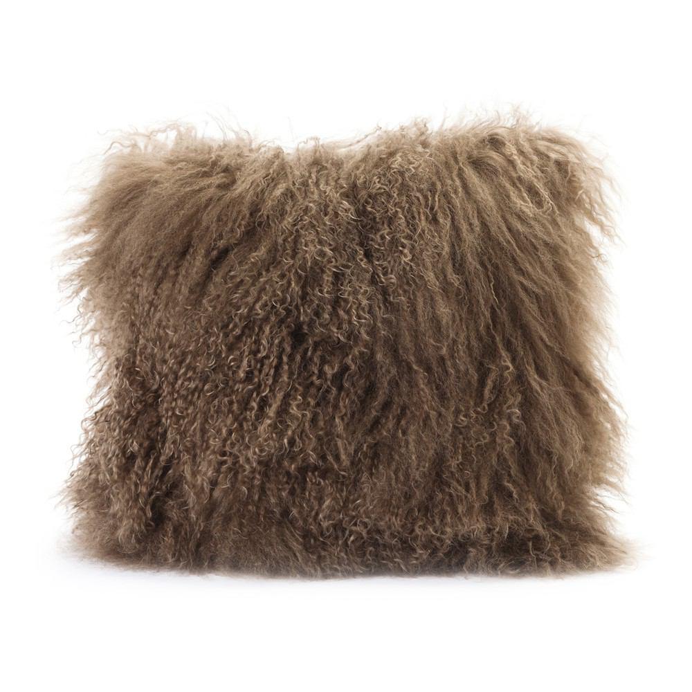 Moe's Home Collection Lamb Fur Pillow