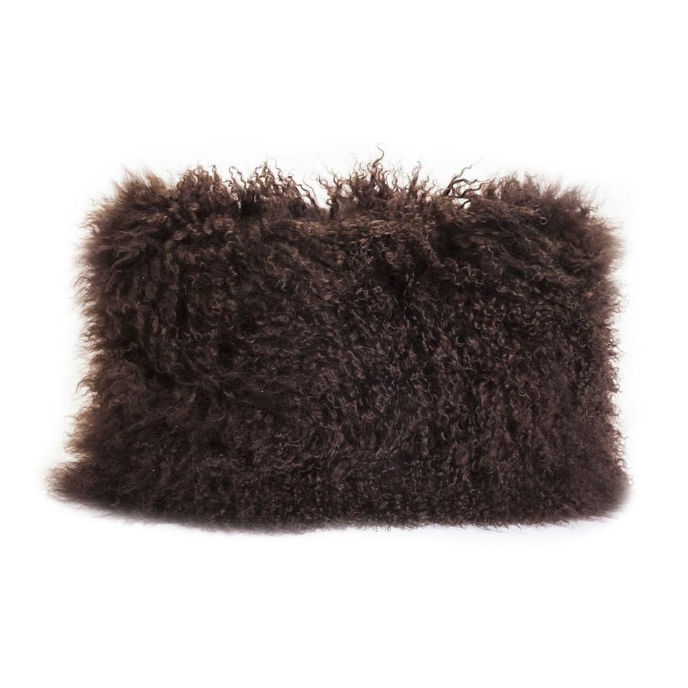 Moe's Home Collection Lamb Fur Pillow - Rectangle