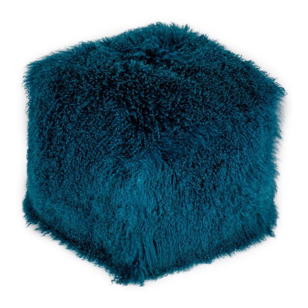 Moe's Home Collection Lamb Fur Pouf