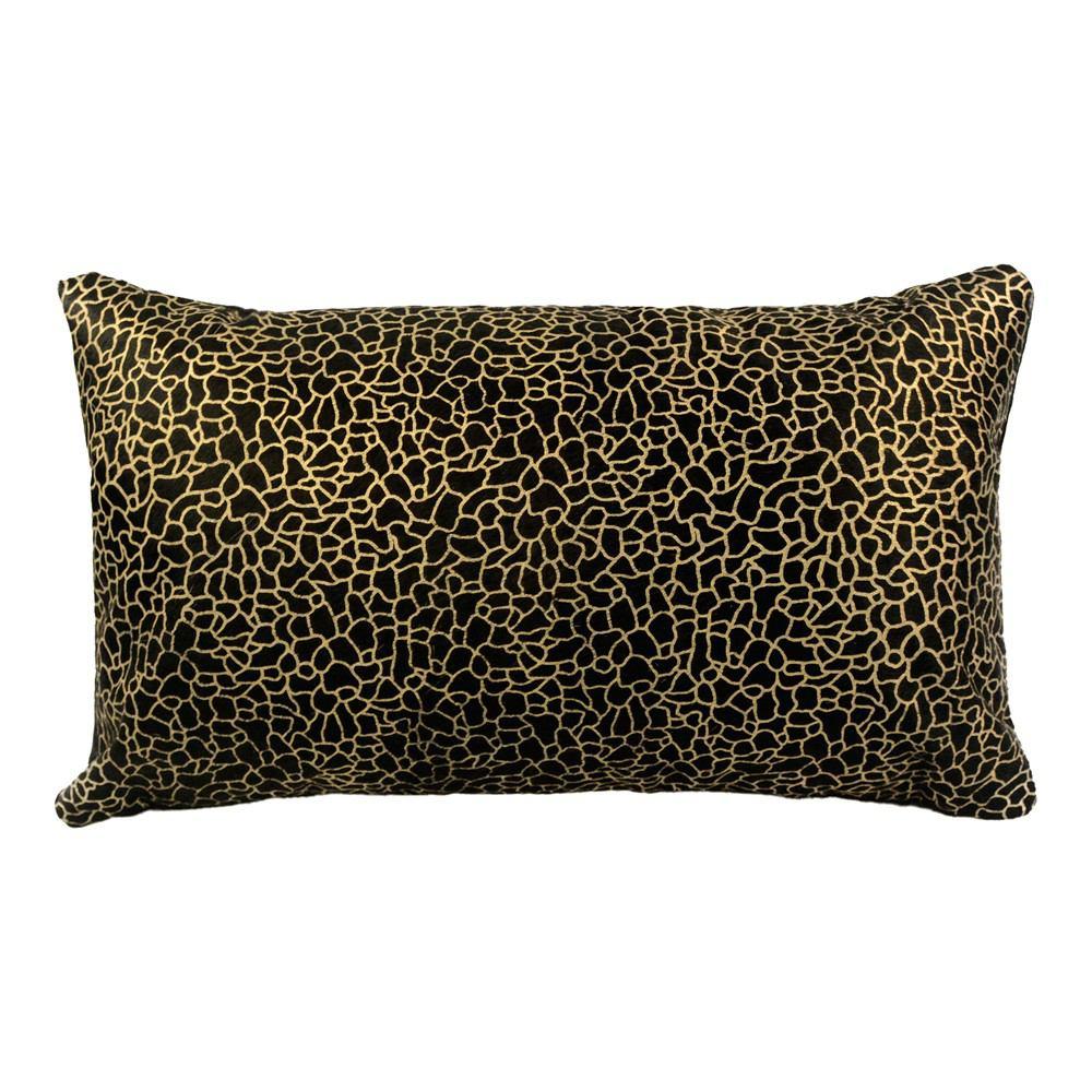 Moe's Home Collection Daisy Rectangular Pillow And Gold