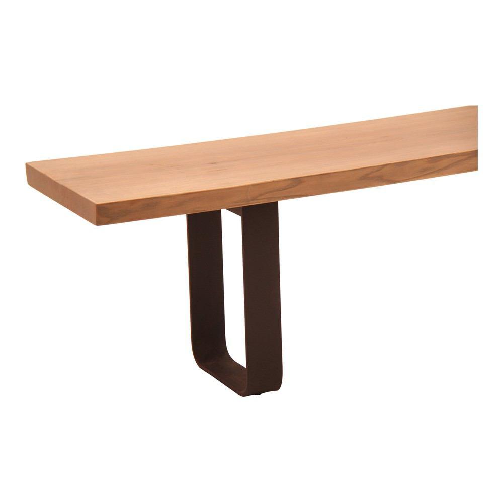 Moe's Home Collection Gaston Live Edge Bench