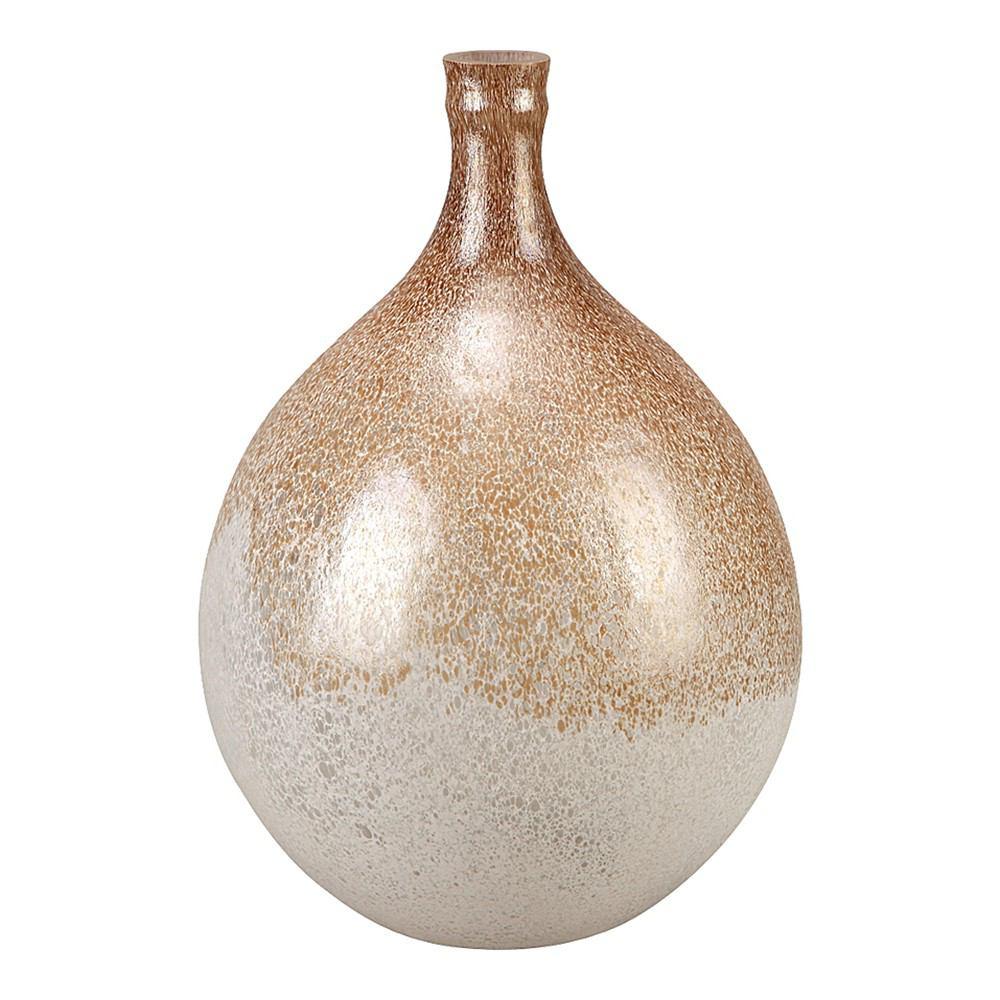 Moe's Home Collection Titan Vase White Grey