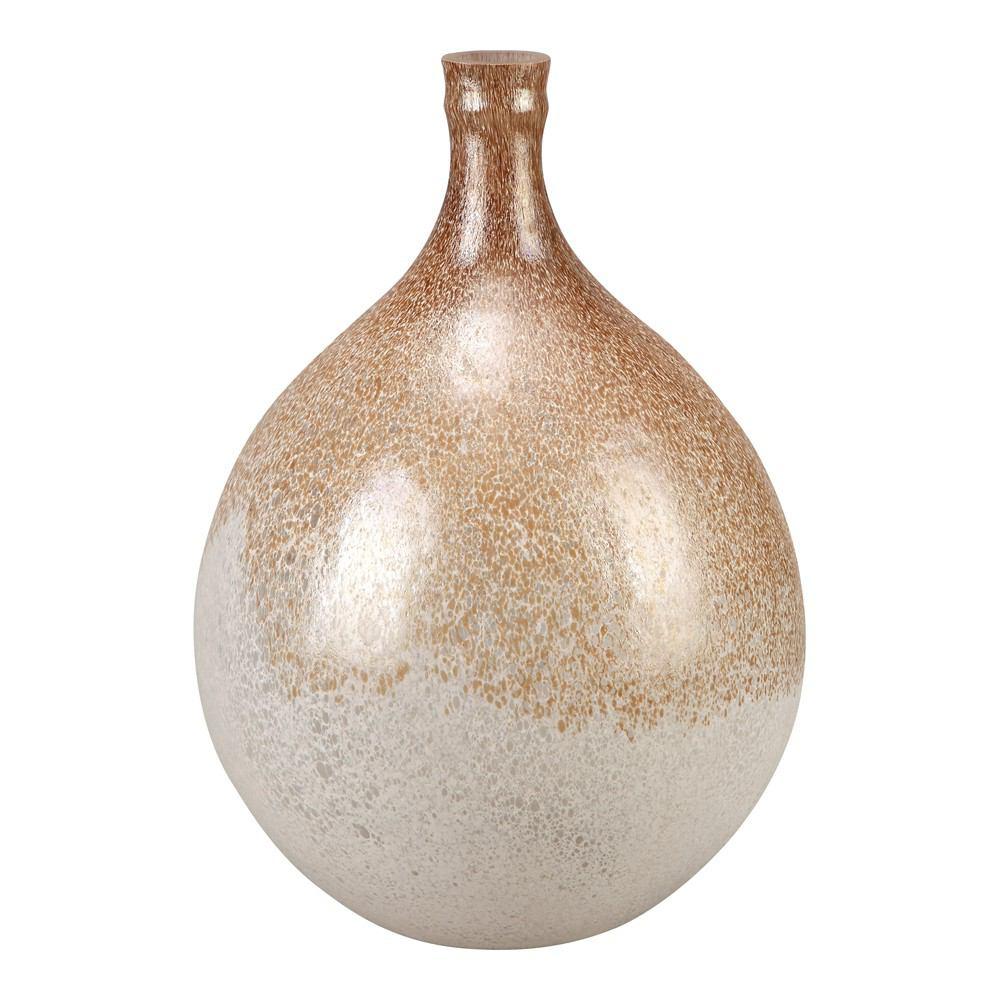 Moe's Home Collection Titan Vase White Grey
