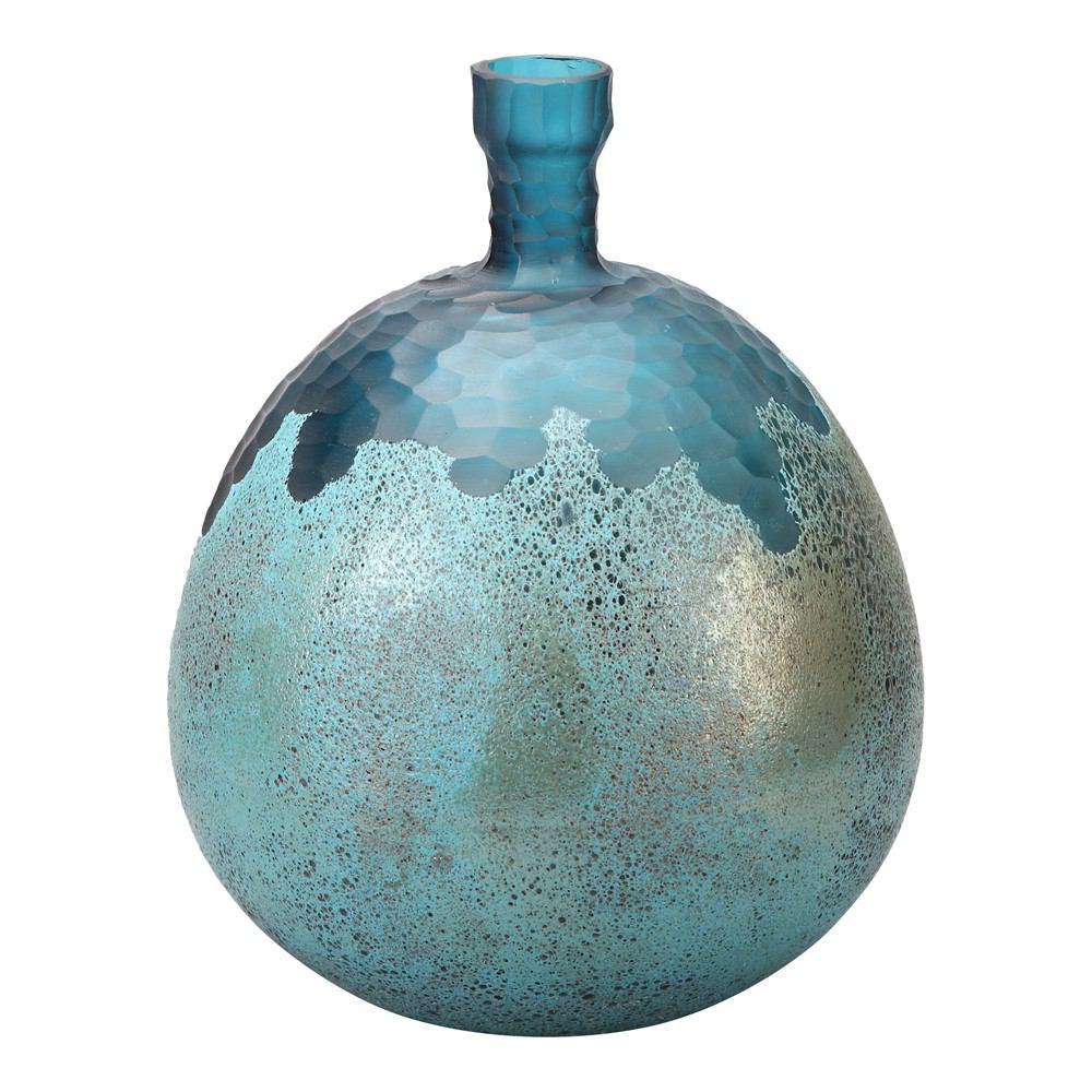 Moe's Home Collection Nix Vase Blue
