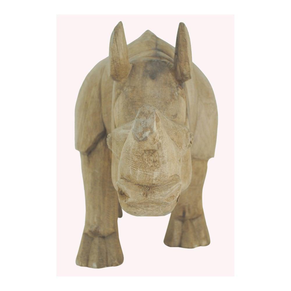 Moe's Home Collection Wooden Rhino