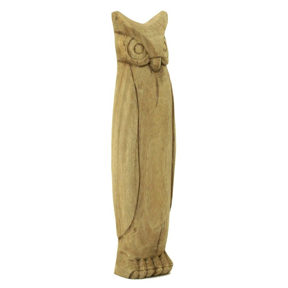 Moe's Home Collection Wooden Wise Owl
