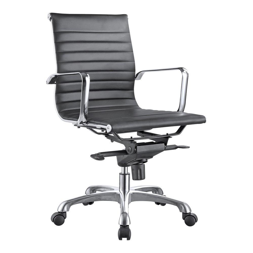 Moe's Home Collection Omega Office Chair Low Back - Set Of 2