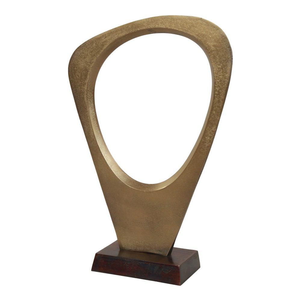 Moe's Home Collection Brass Ring Sculpture