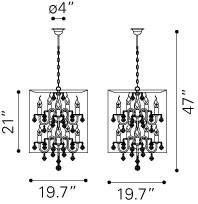 Zuo Centurion Ceiling Lamp