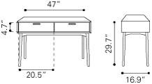 Zuo Design District Console Table