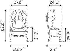 Zuo Ellis Occasional Chair