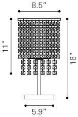 Zuo Falling Stars Table Lamp